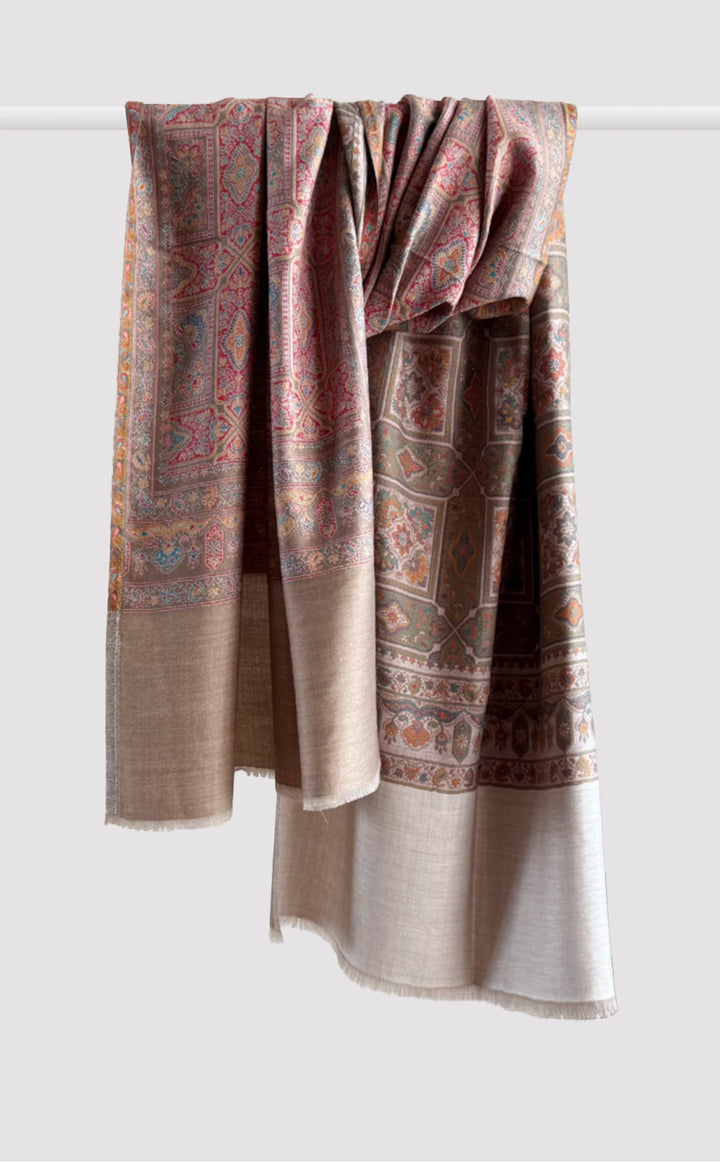 Rani Baugh Reversible Kani Stole