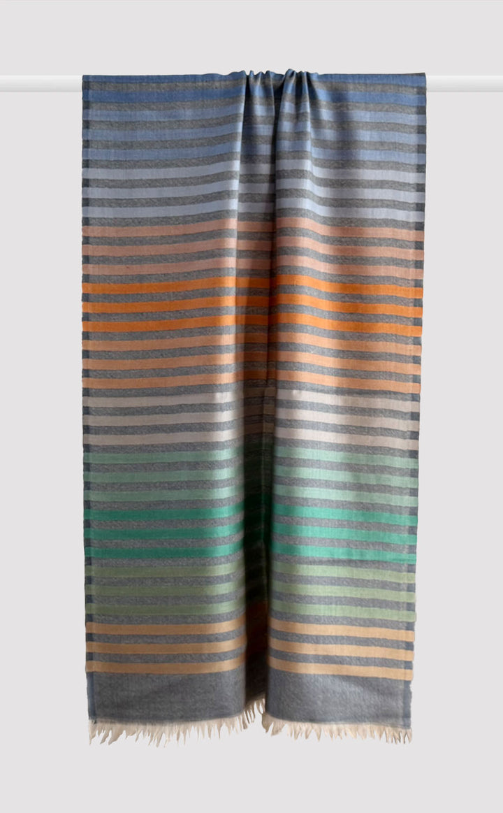 Merino Stripes - Midnight Meadow