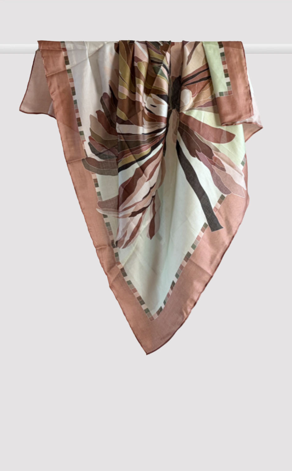 Coraline Flora Silk Scarf
