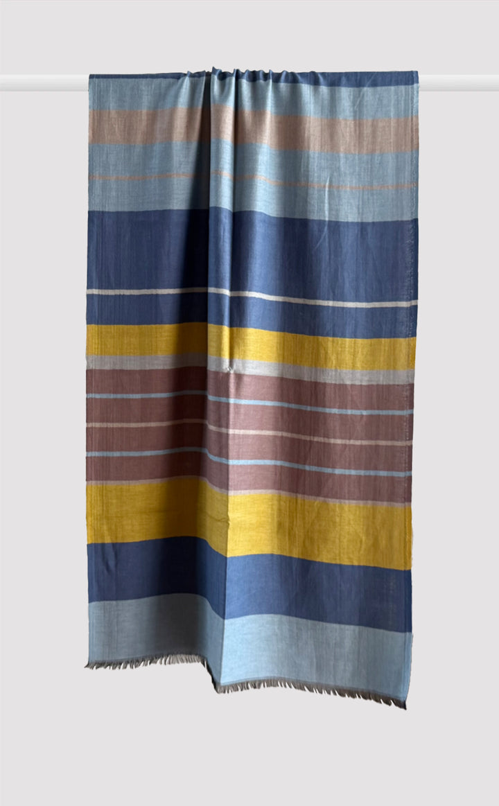 Brown Butter Stripes Stole