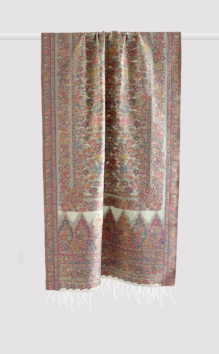 Sage Floral Dupatta