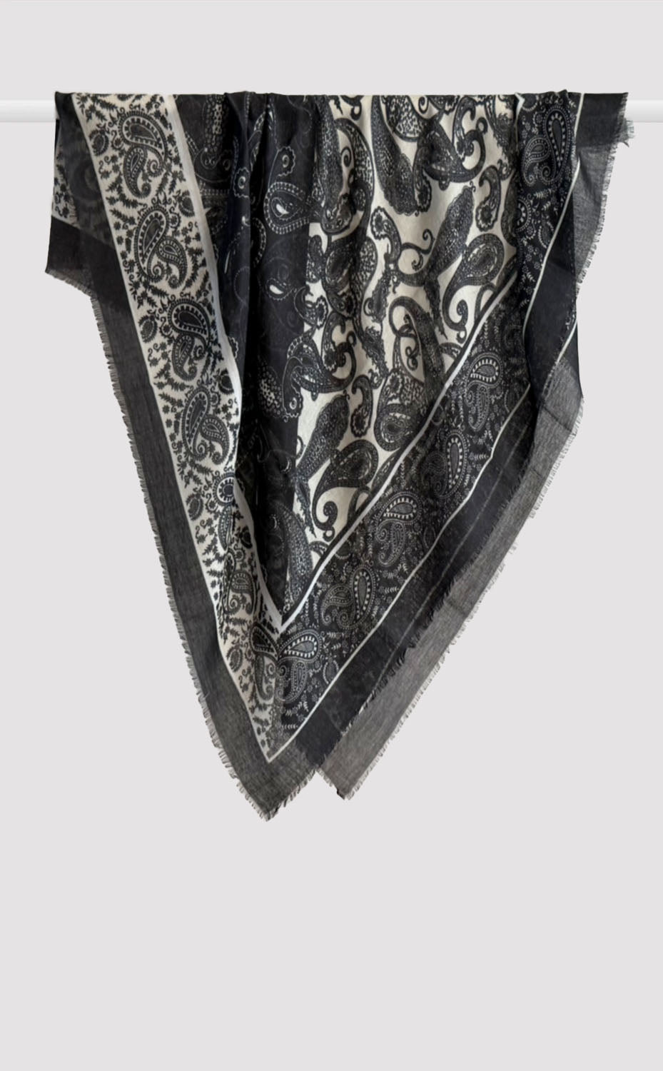 Pebble Paisley Scarf