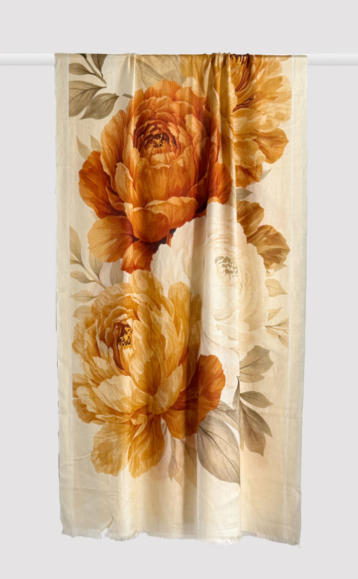 Ember Garden Silk Stole