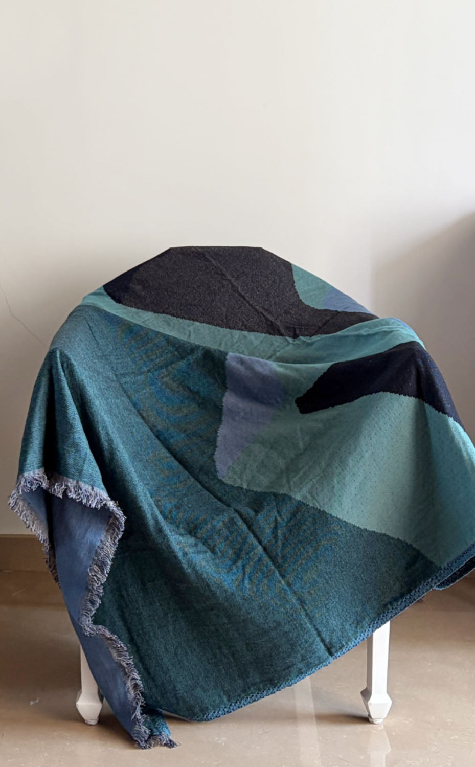 Charcoal Mountain Throw