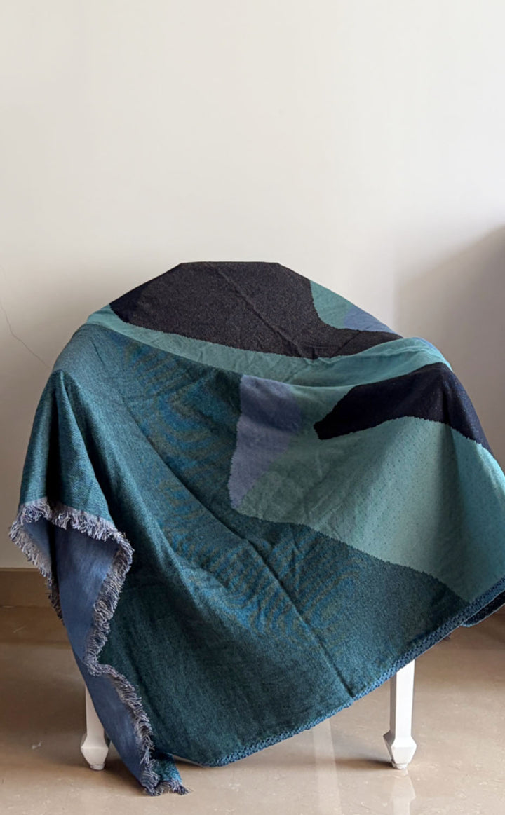 Charcoal Mountain Throw