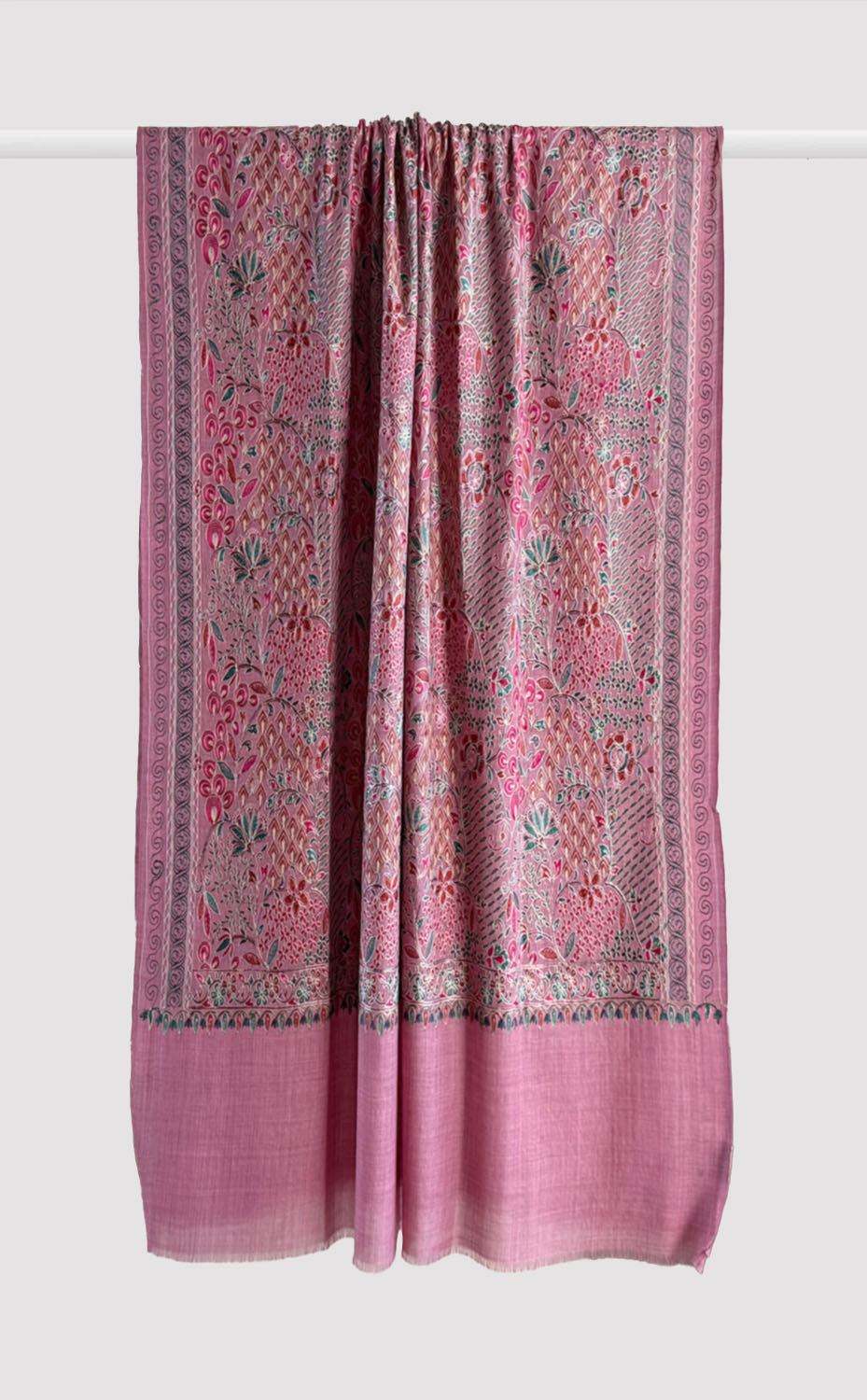 Petal Spring Aari Embroidery Shawl
