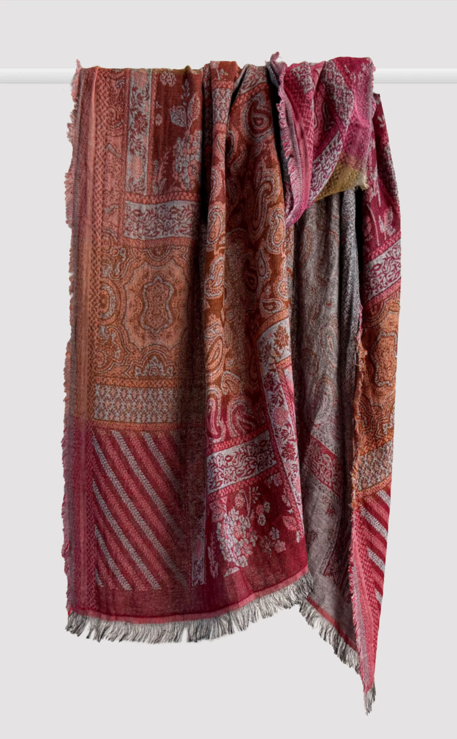 Blushwood Wool Reversible Stole