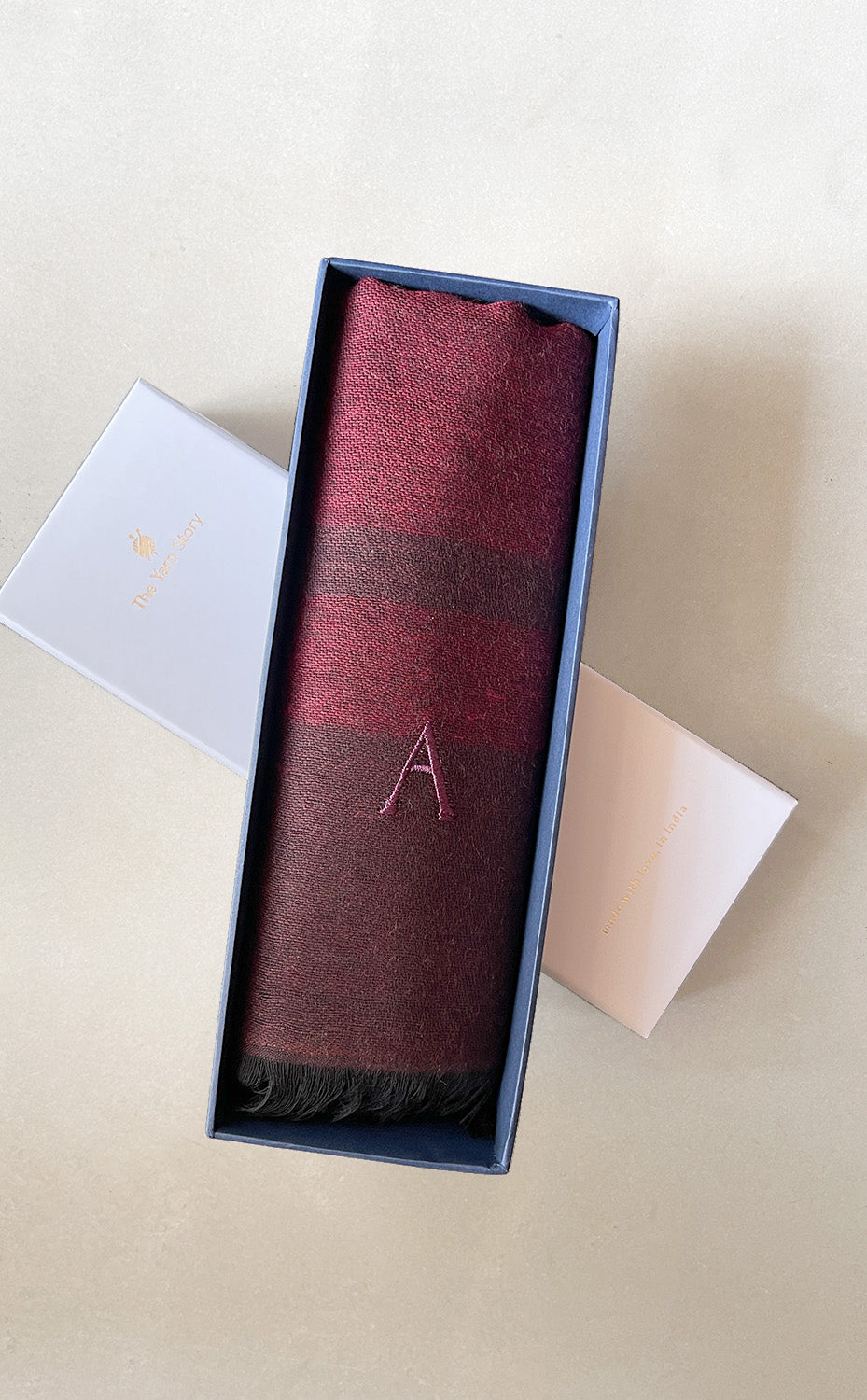 Personalised Merino Muffler For Him