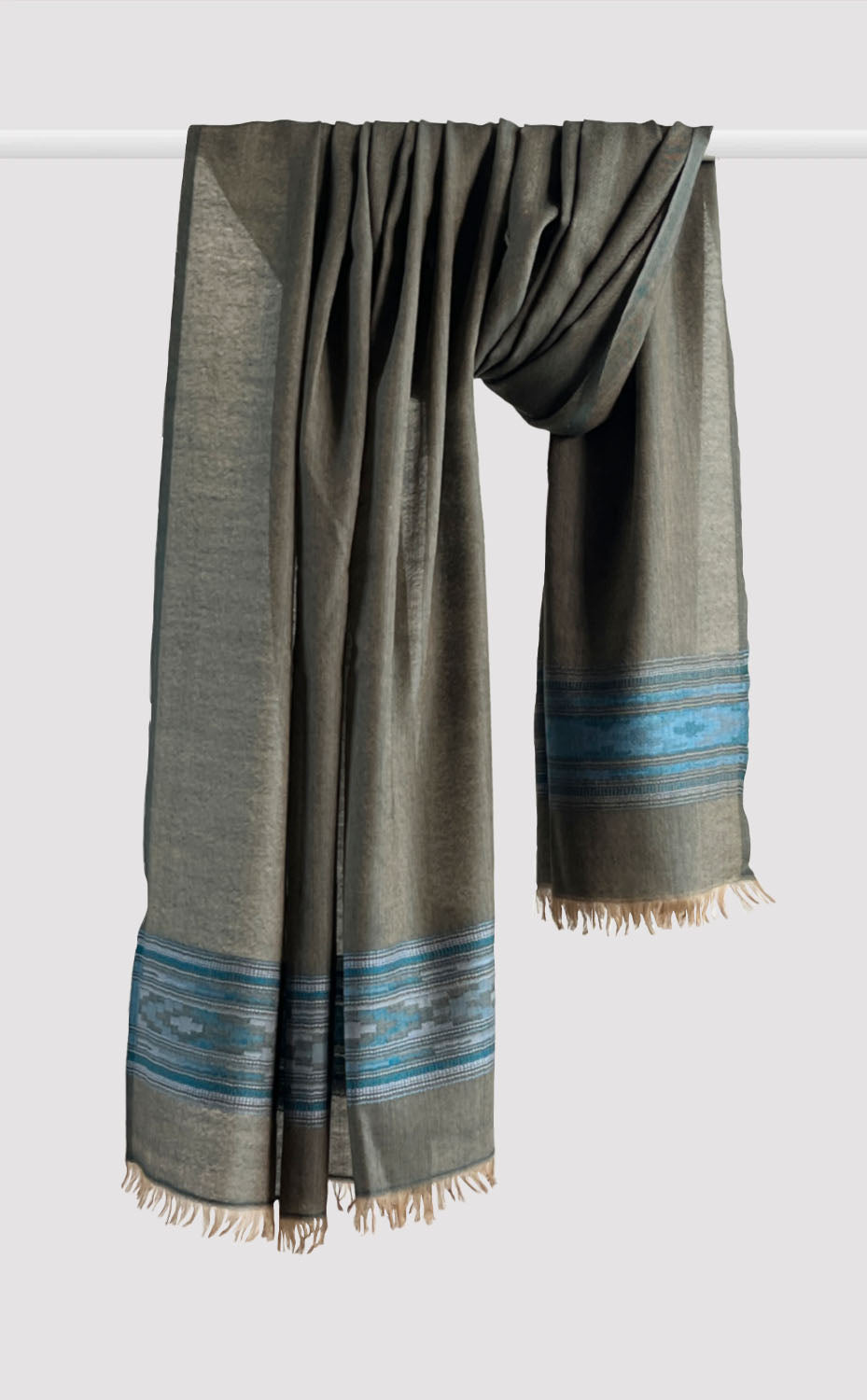 Olive Kilim Shawl