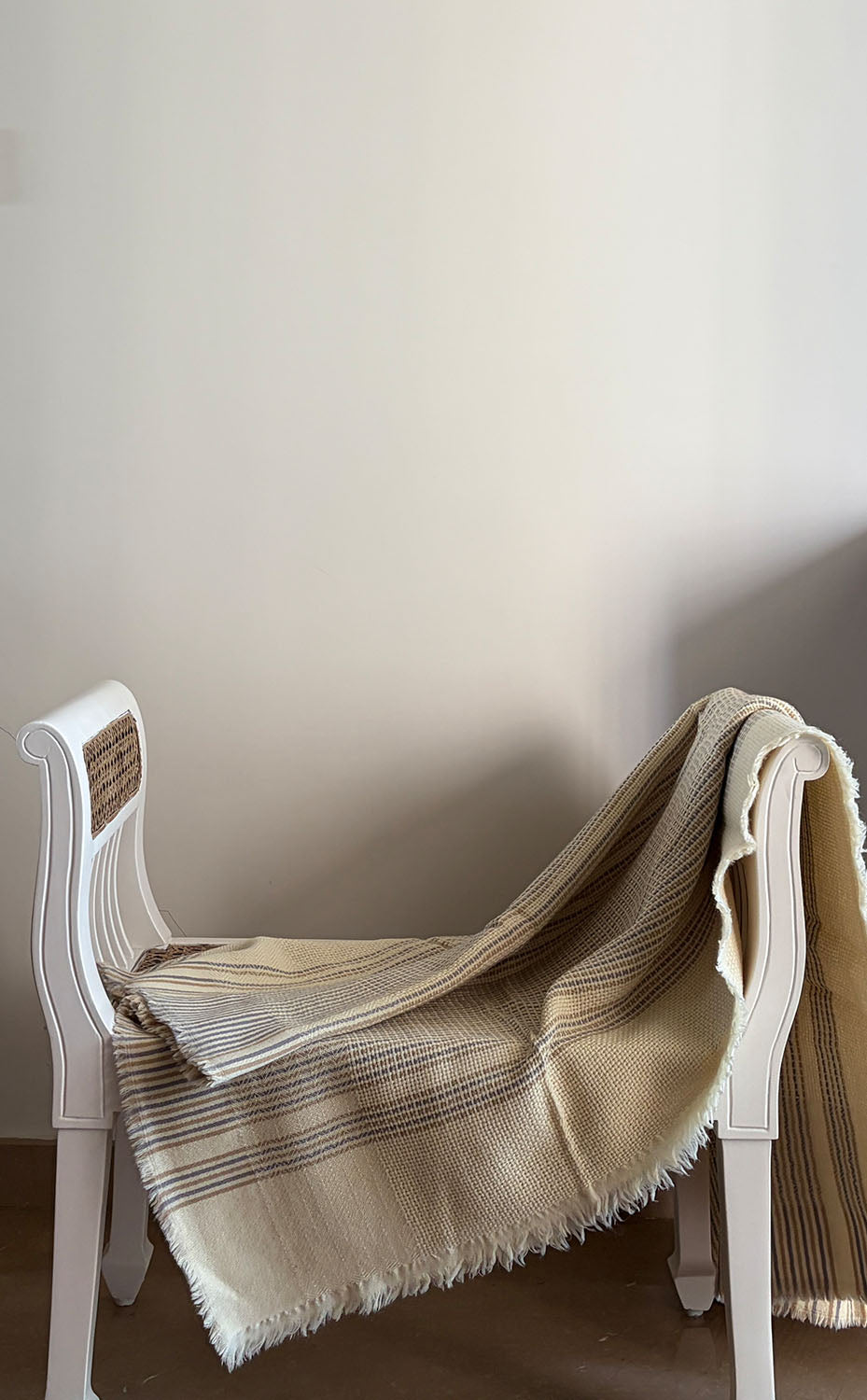 Biscotti Stripe Throw