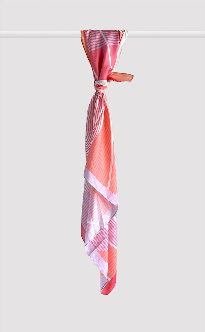 Coral Contour Scarf