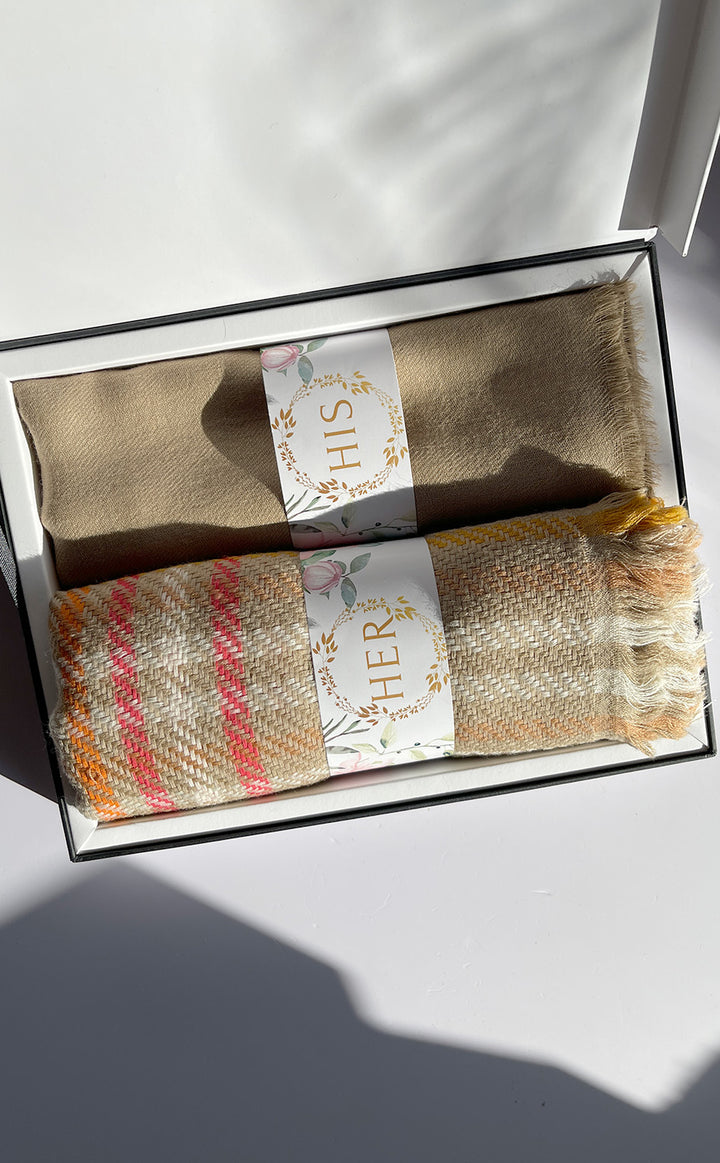 Beige Sand His &amp; Her Set