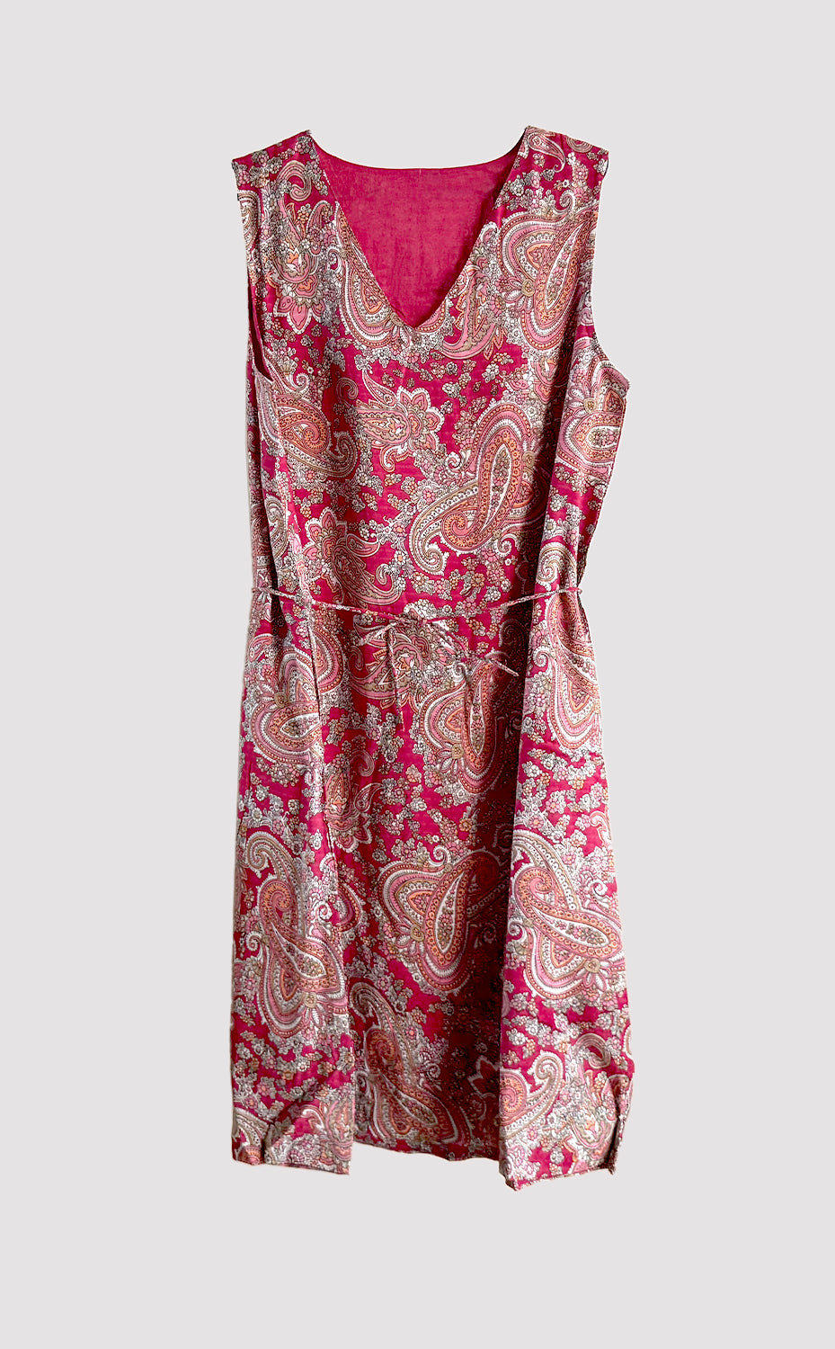 Fuchsia Paisley Paradise Dress