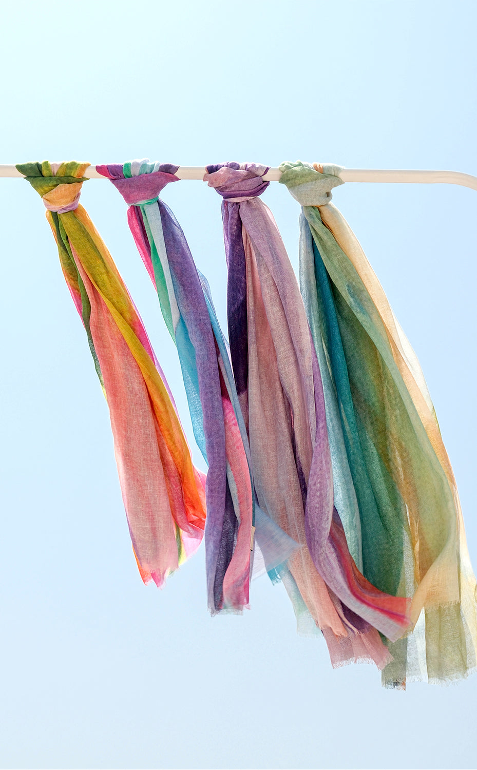 Blush Fluid Linen Modal Stole