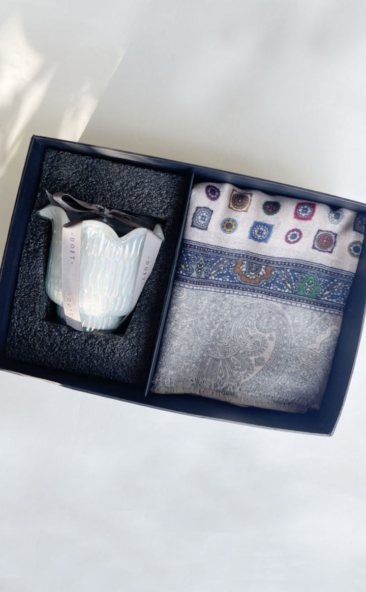 Ivory Smoke Candle Set