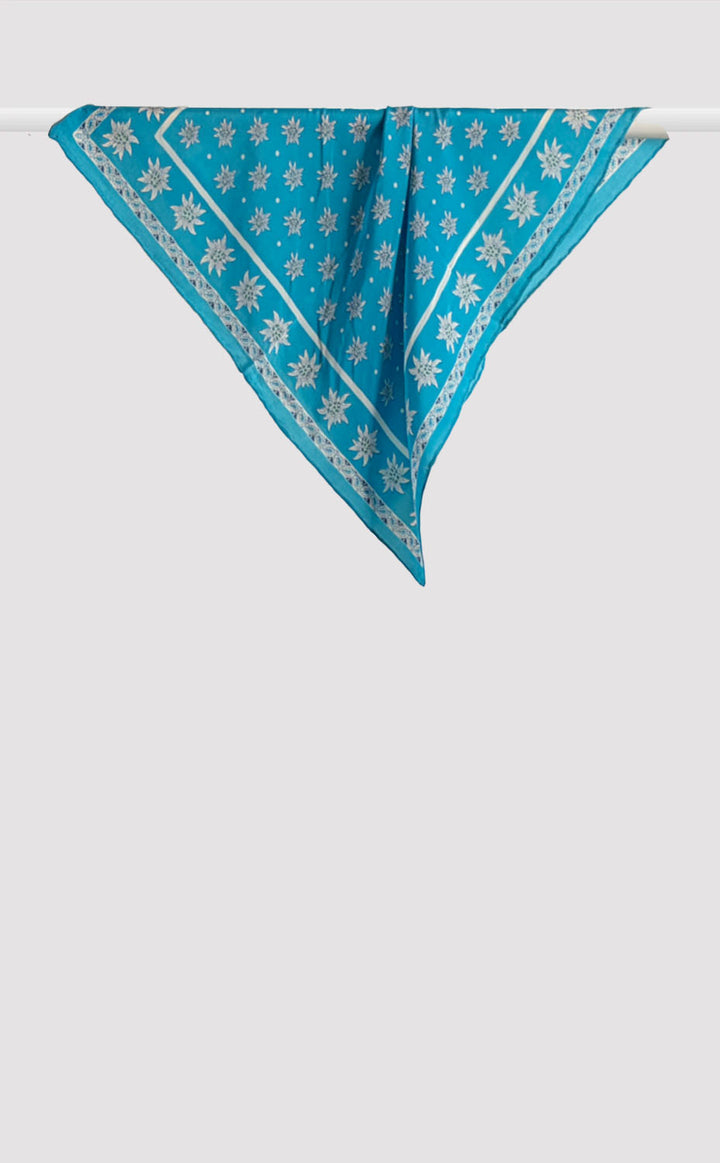 Cyan Aster Bandana