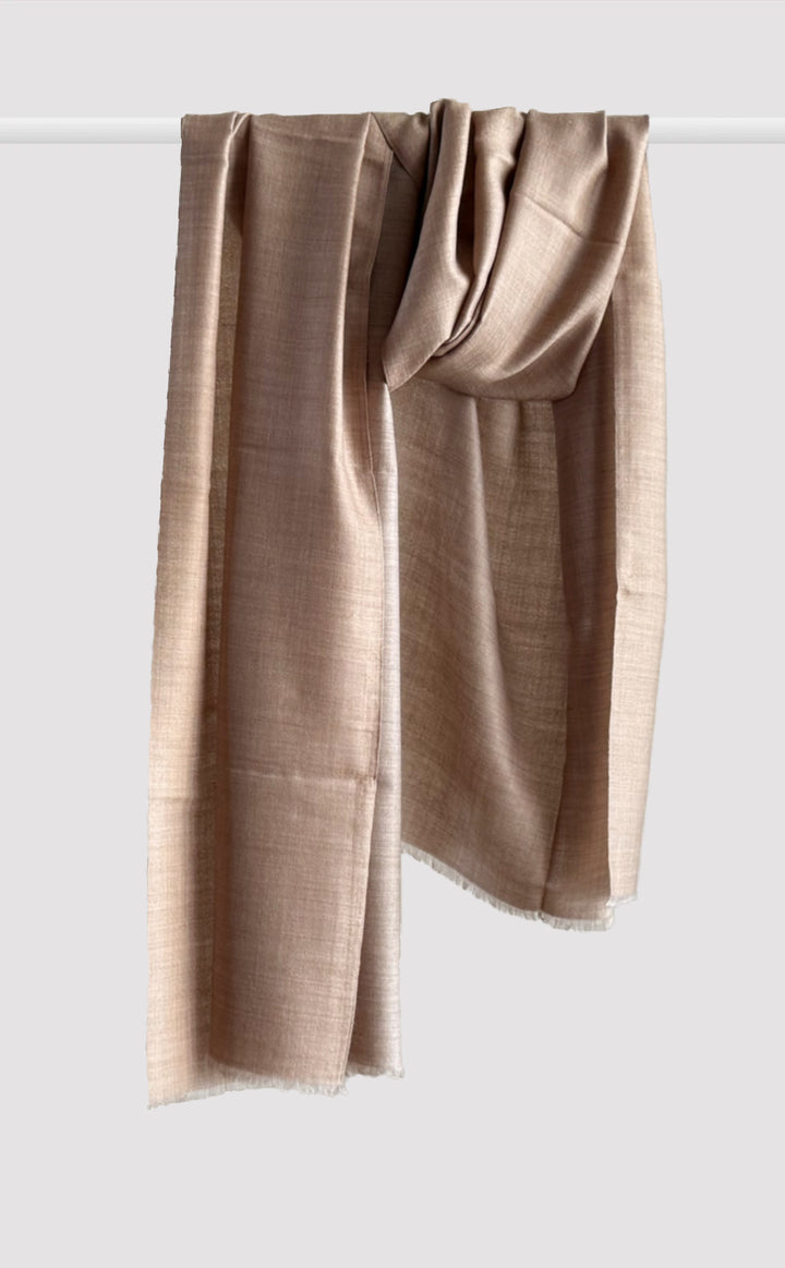 Pashmina Reversible Stole - Griege
