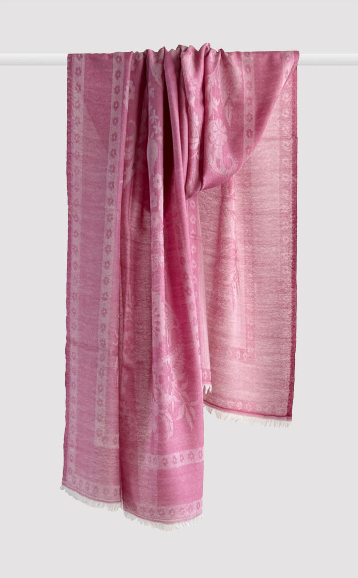 Azalea Floral Wool Jacquard