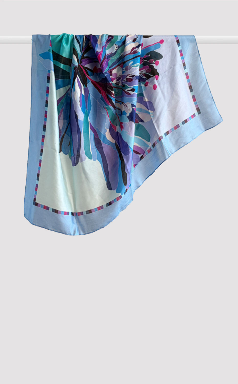 Aegean Flora Silk Scarf