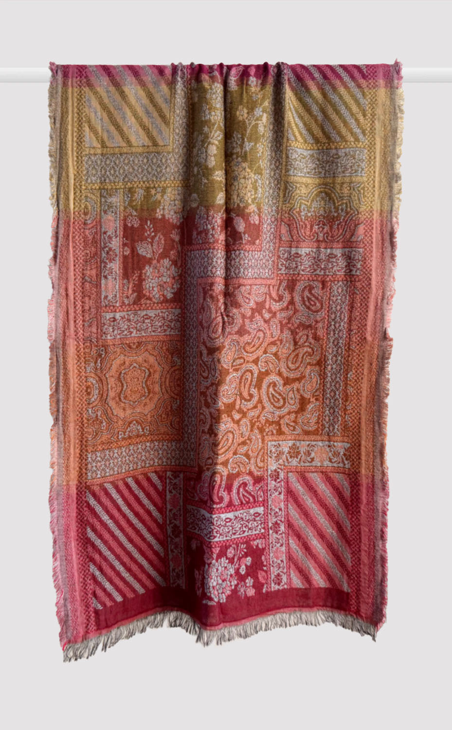 Blushwood Wool Reversible Stole