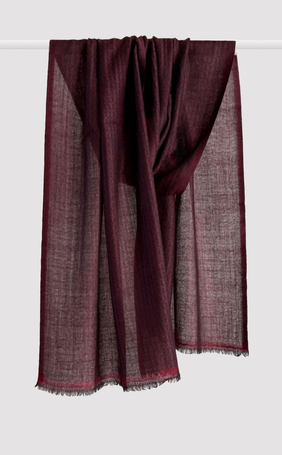 Mahogany Rhythm Merino Muffler