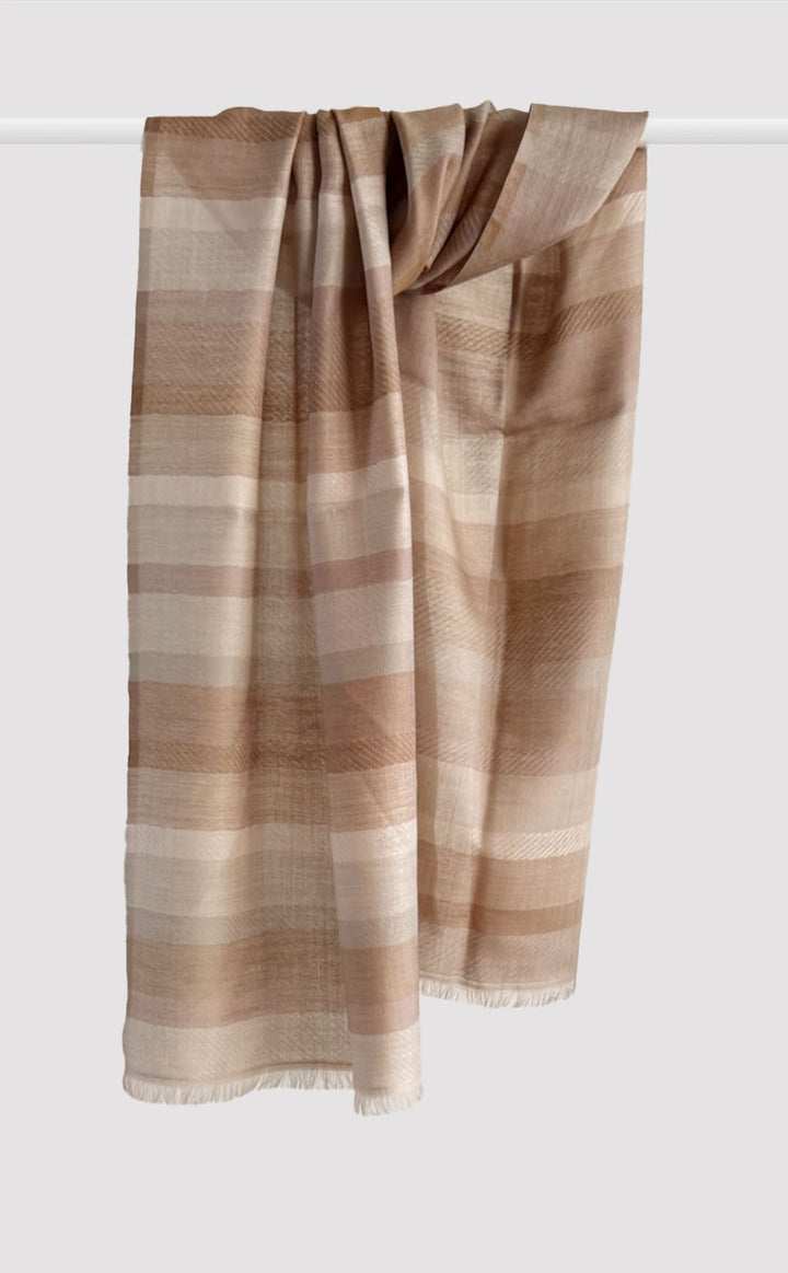 Camel Stria Merino Muffler