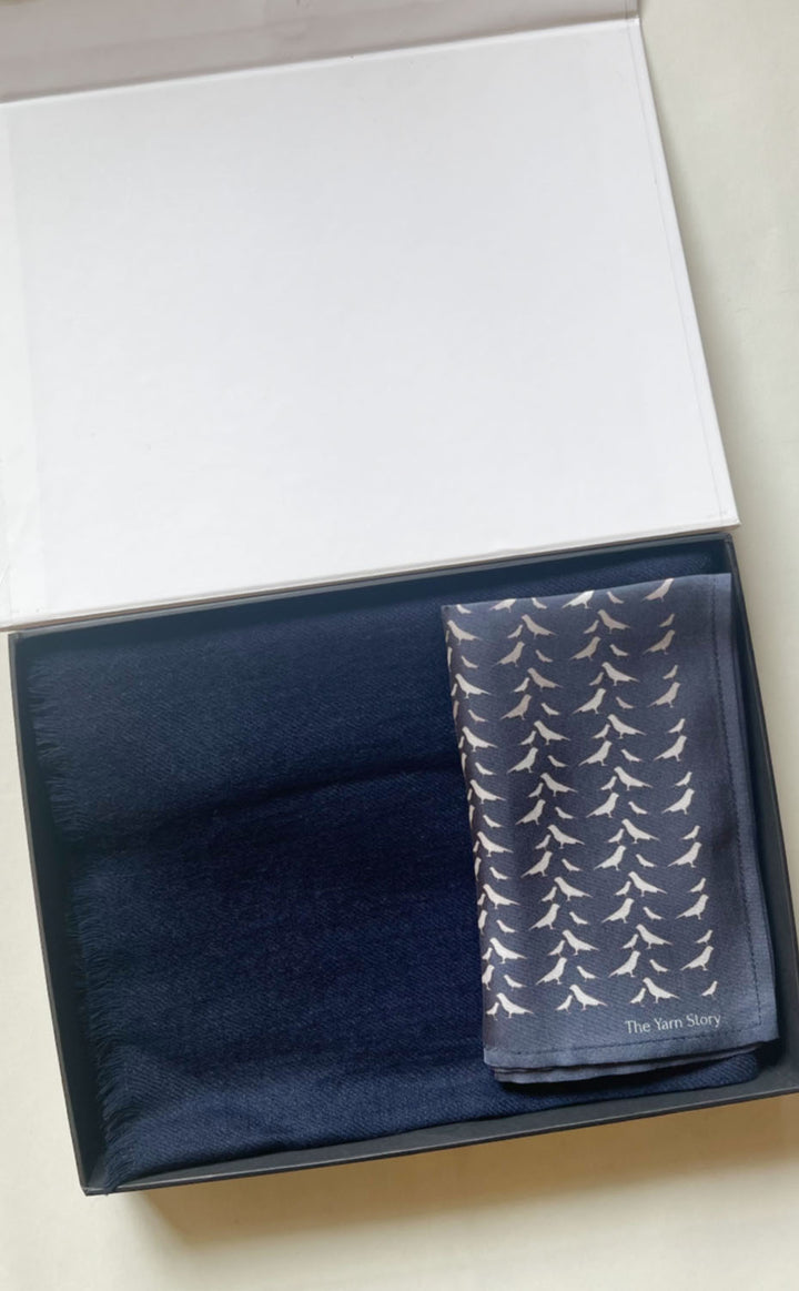 Navy Dove Set for Him