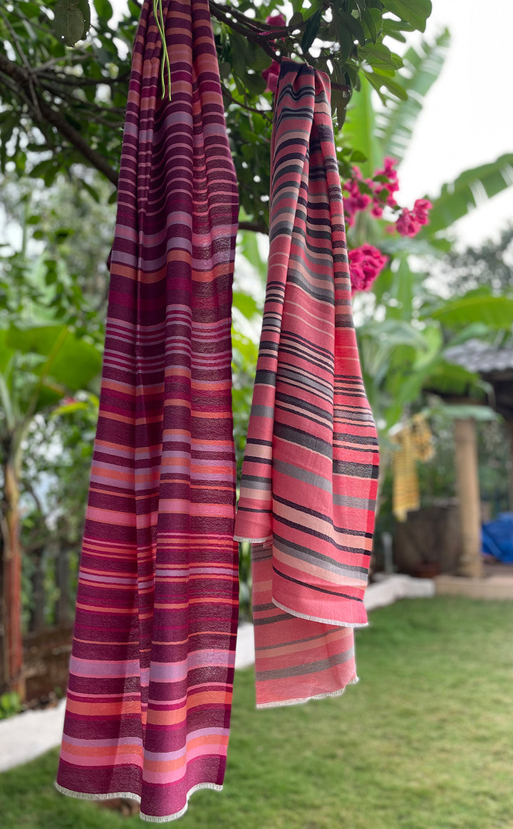 Burgundy Stripes