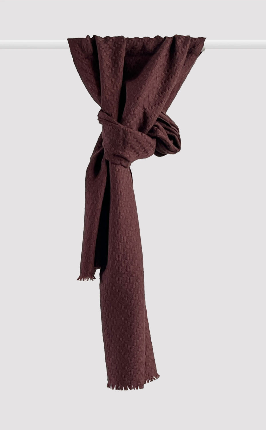 Brown Woven Muffler