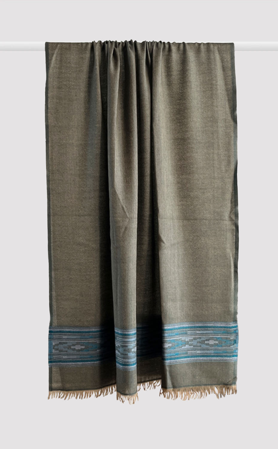 Olive Kilim Shawl