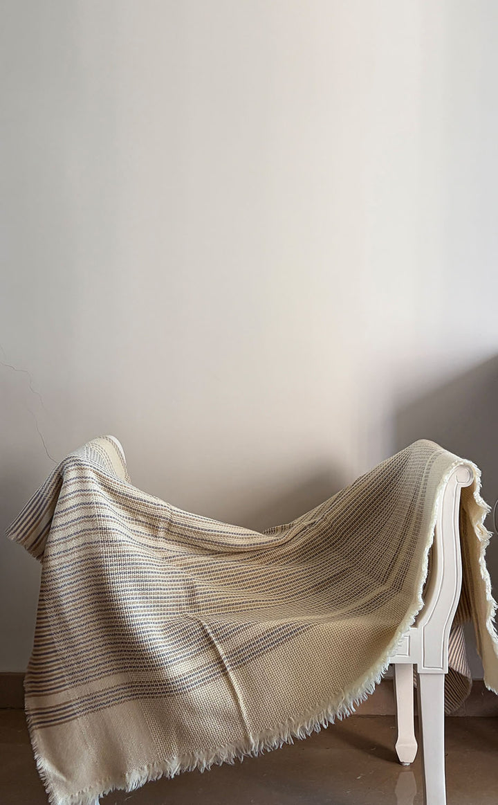 Biscotti Stripe Throw