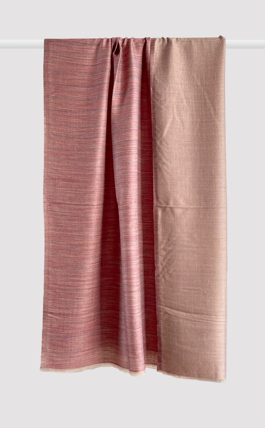 Reversible Pashmina Shawl - Pink Dusk