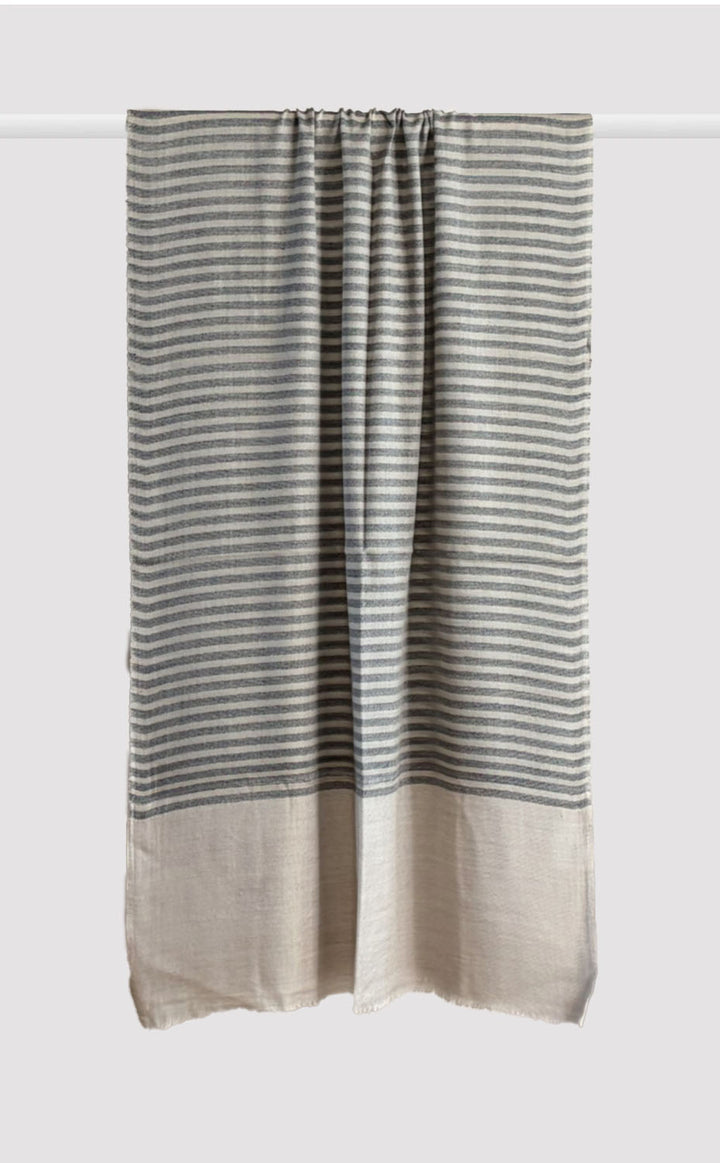 Slate Stripes Stole