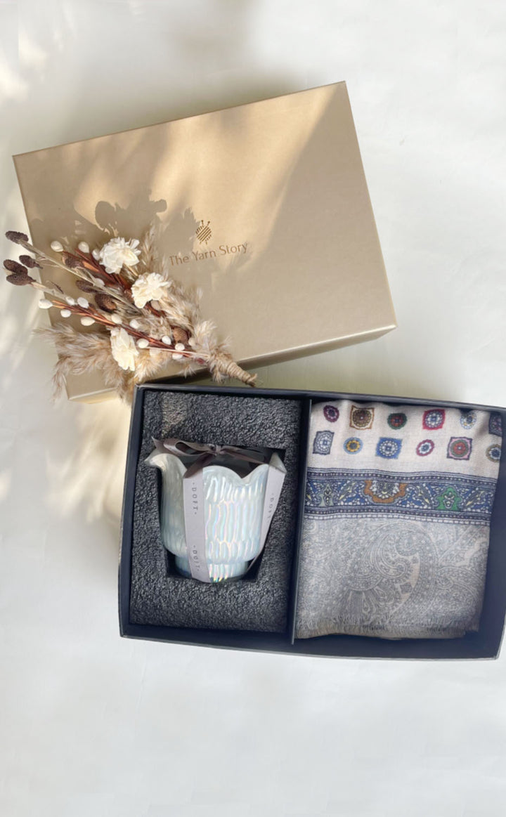 Ivory Smoke Candle Set