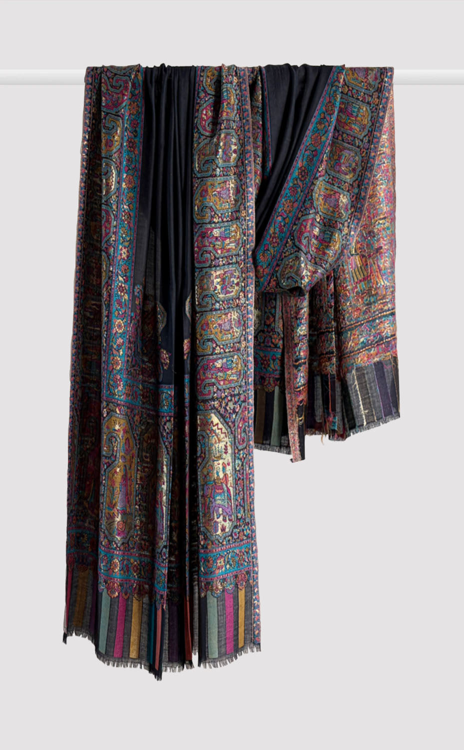Shyamala Paisley Kani Shawl
