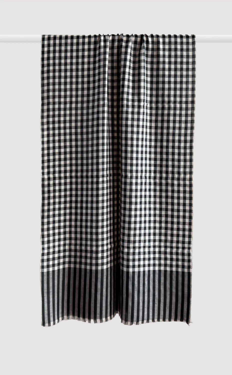 Inkwell Plaid Stole