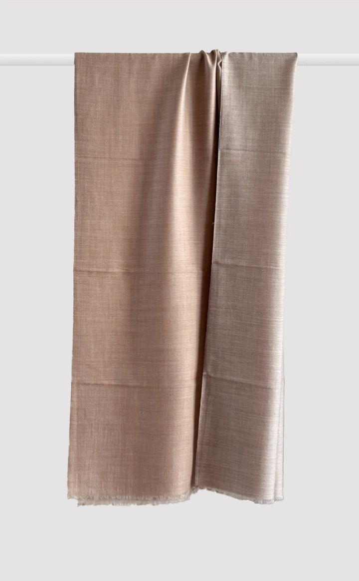 Pashmina Reversible Stole - Griege