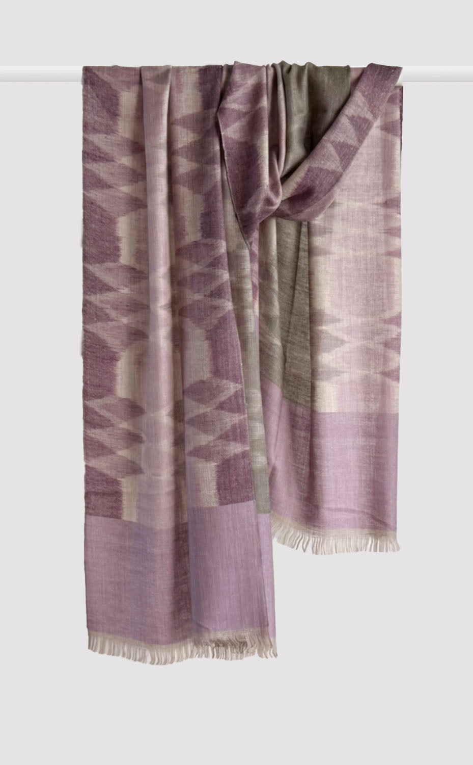 Pashmina Grape Ikat Stole