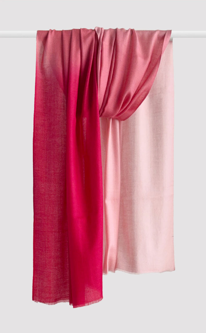 Merino Ombre - Linear Rose