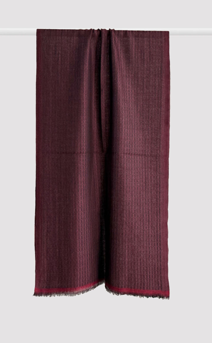 Mahogany Rhythm Merino Muffler