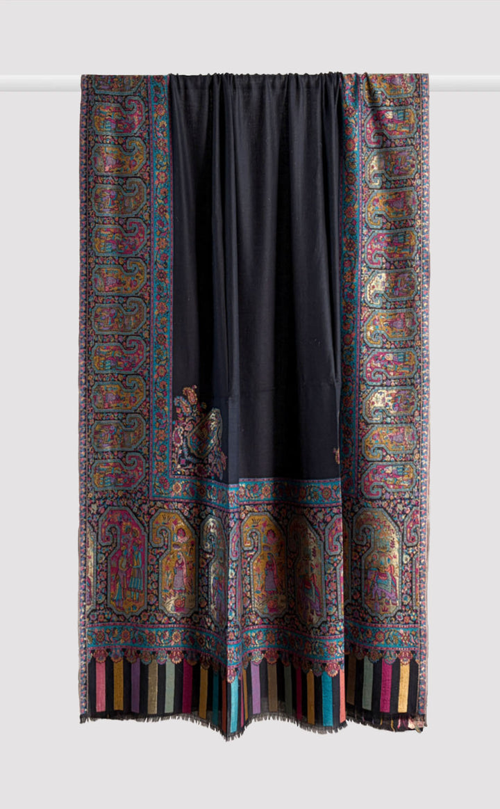 Shyamala Paisley Kani Shawl