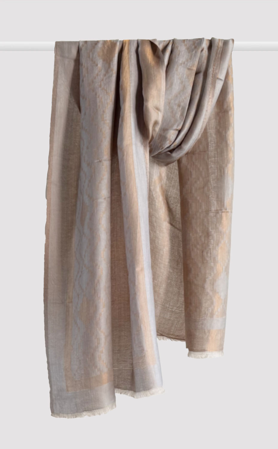 Heather Fantasy Zari Stole