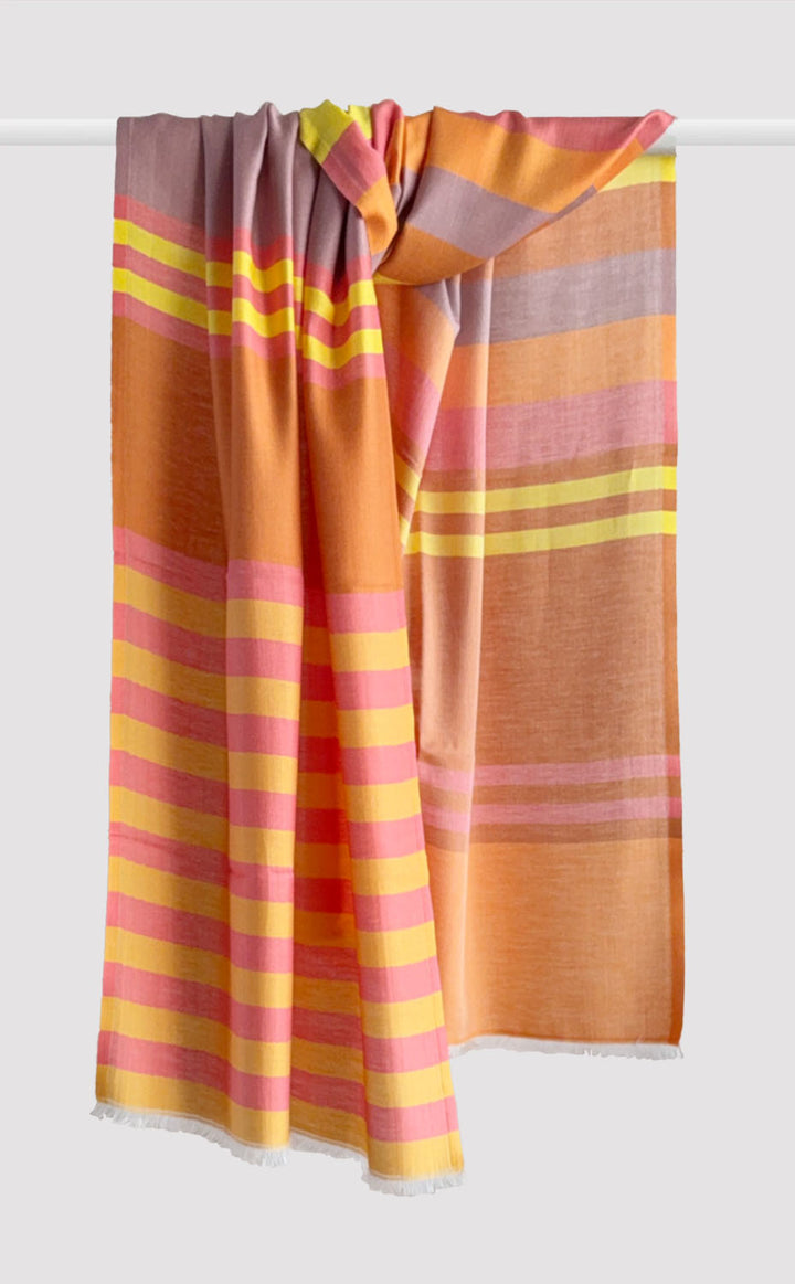 Tangerine Stripes Stole