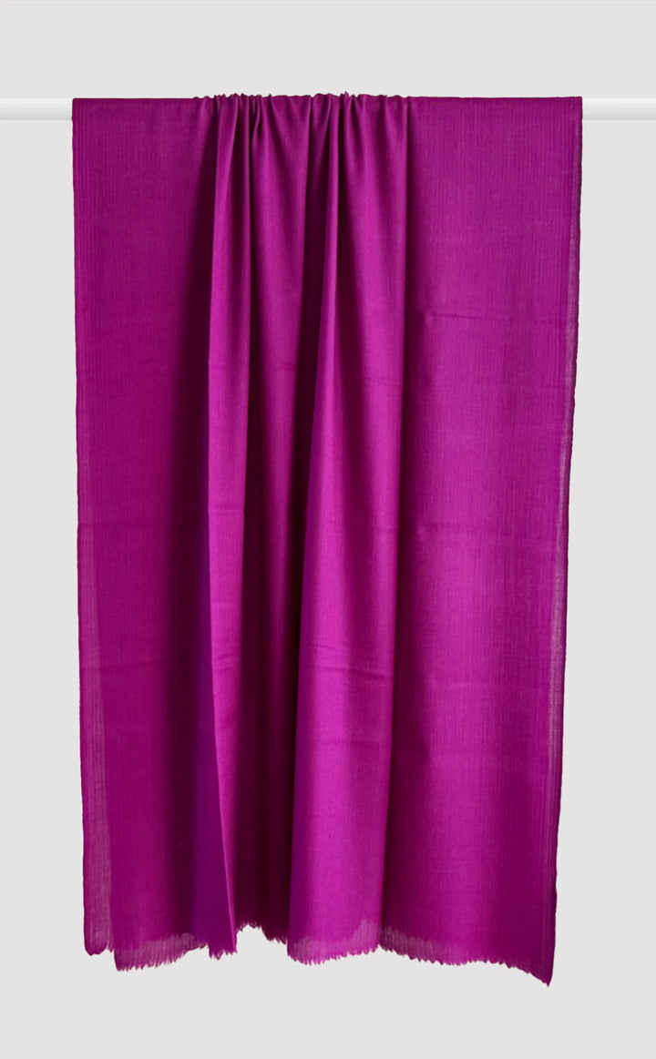 Solid Tyrian Shawl