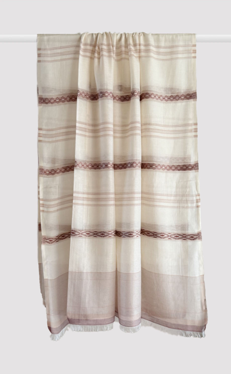 Terra Mist Cotton Silk Shawl