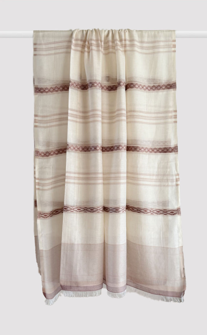 Terra Mist Cotton Silk Shawl