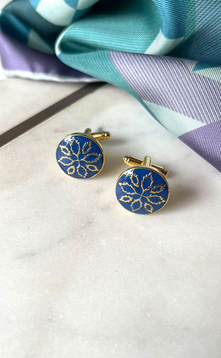 Royal Leaf Cufflink