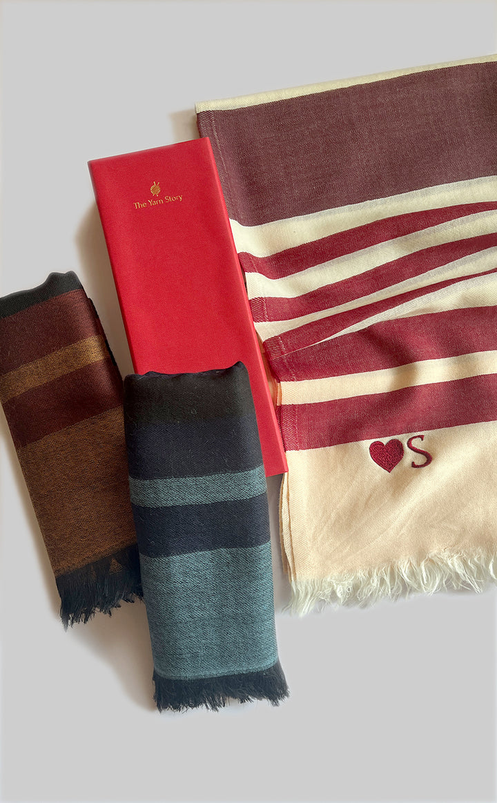 Personalised Merino Muffler For Him