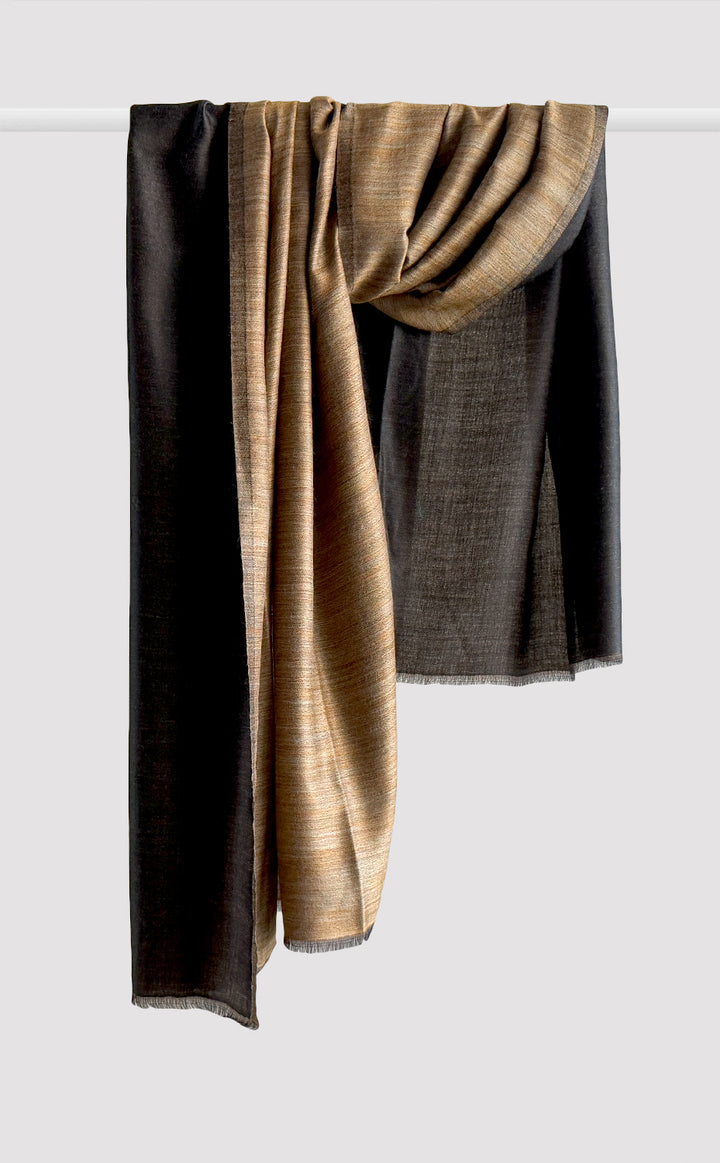 Reversible Pashmina Shawl - Ember