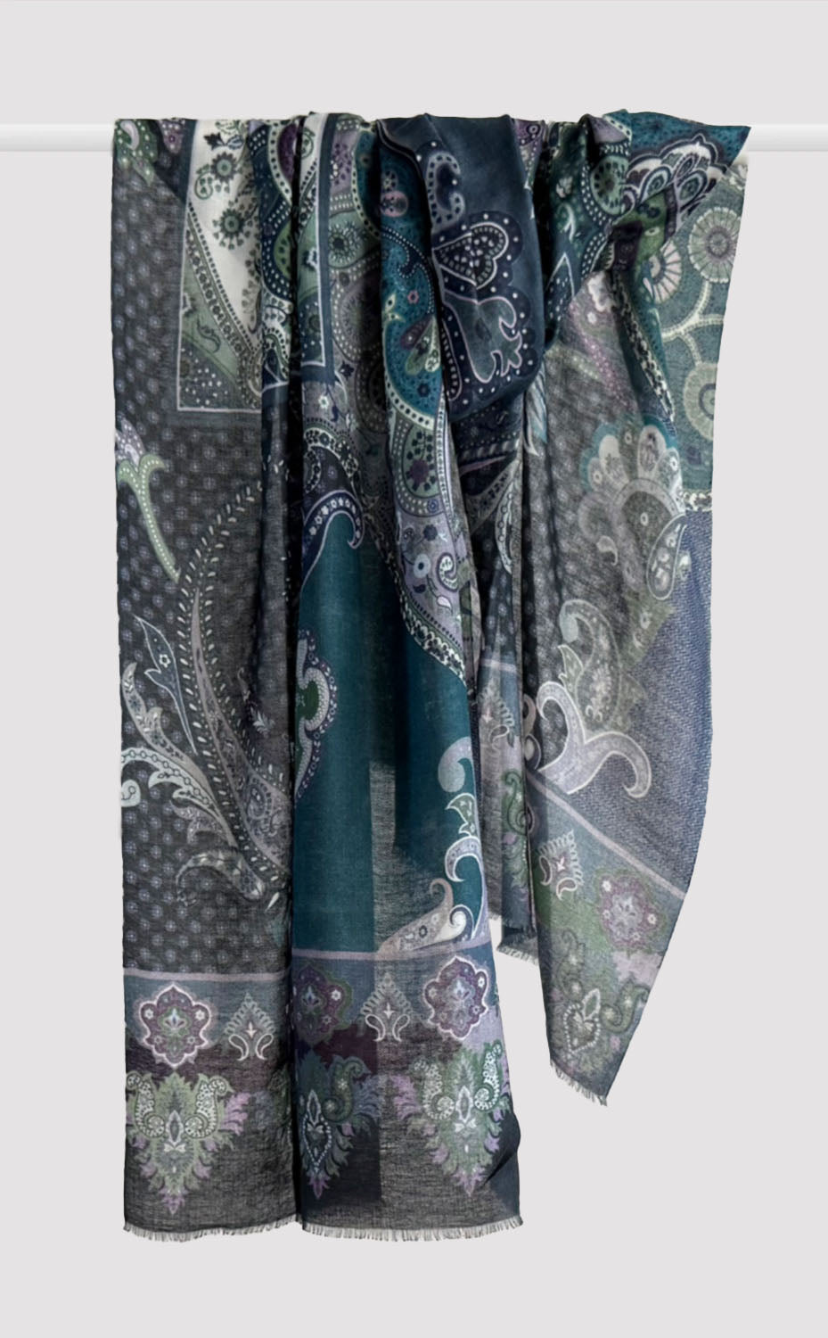 Lunar Paisley Stole